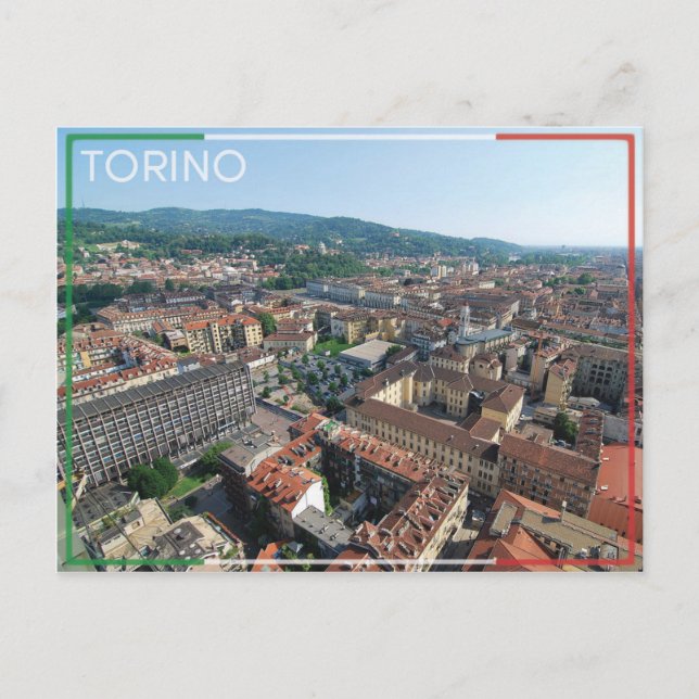 Postal Torino - Turín. (Anverso)