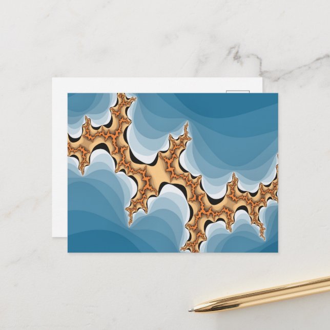 POSTAL TORMENTA ELÉCTRICA (Anverso/Reverso In Situ)