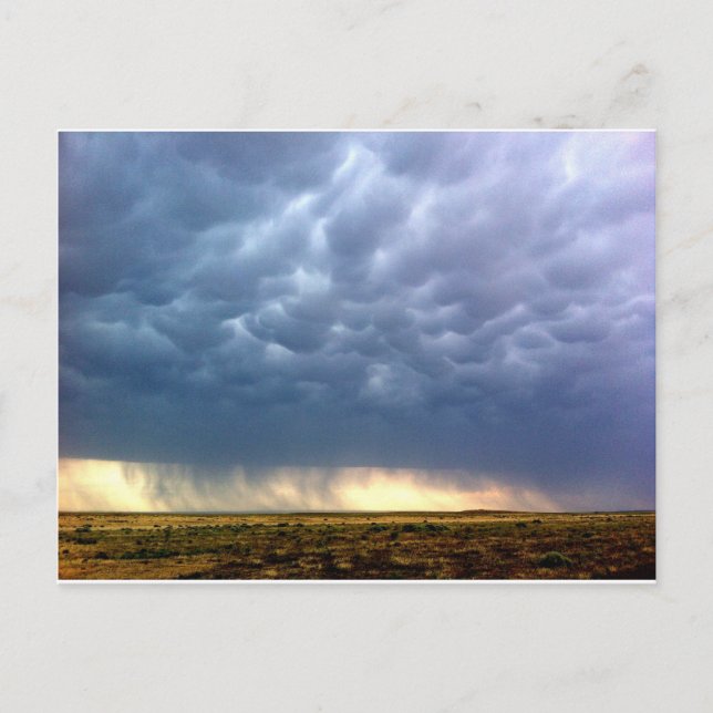 Postal Tormenta eléctrica (Anverso)