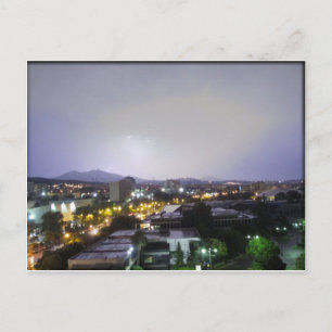 Postal Tormenta eléctrica por Tesalónica, Grecia