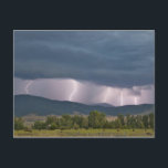Postal Tormenta eléctrica provocó relámpagos en el Jocko<br><div class="desc">DERECHOS DE AUTOR Chuck Haney / DanitaDelimont.com | US27 CHA2045.jpg | La tormenta eléctrica produjo rayos en el valle de Jocko cerca de Arlee,  Montana</div>