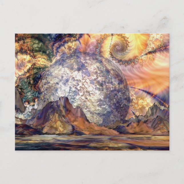 Postal Tormenta lunar (Anverso)