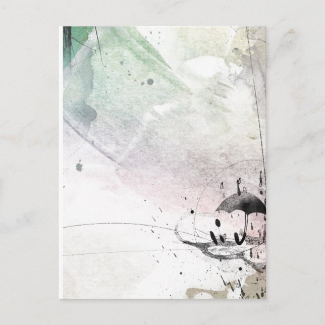 Postal tormenta meteorológica (Anverso)