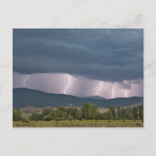 Postal Tormenta produjo relámpagos en el Jocko