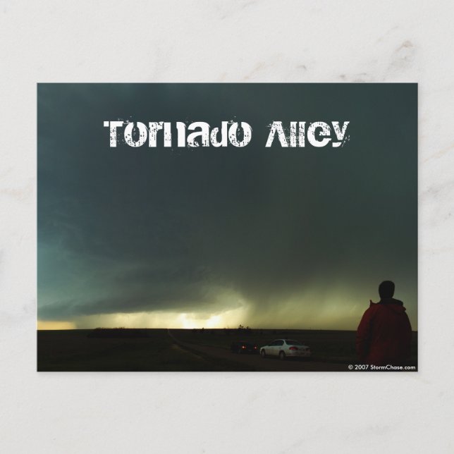 Postal Tornado Alley Post Card (Anverso)