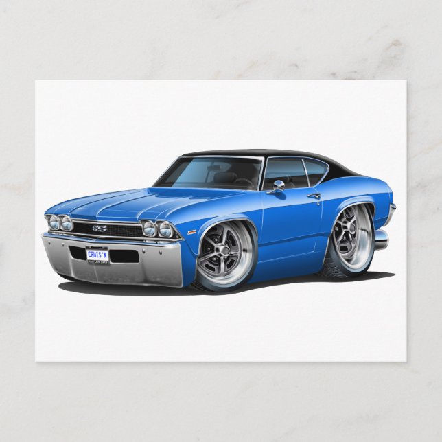 Postal Torneo de Chevelle 1968 (Anverso)