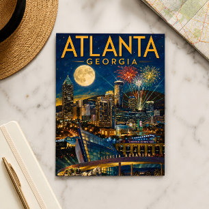 Postal Torneo de Fútbol de Atlanta Georgia 2026 Recuerdo