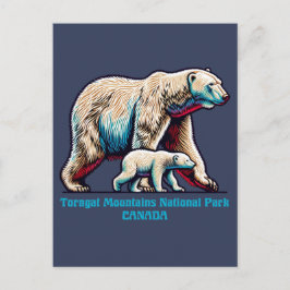 Postal Torngat Mountains National Park Canada