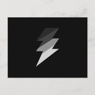 Postal Tornillo delgado Lightning plateado