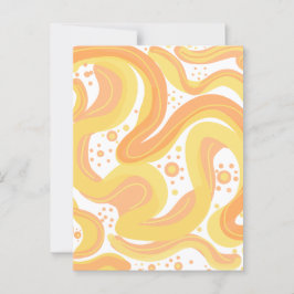 Postal Tornillos naranjas Y Amarillos Con Puntos