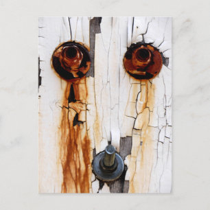 Postal Tornillos rugosos y pintura descascarillada - DIVE