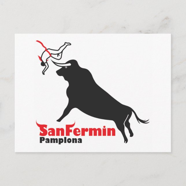 Postal toro (Anverso)