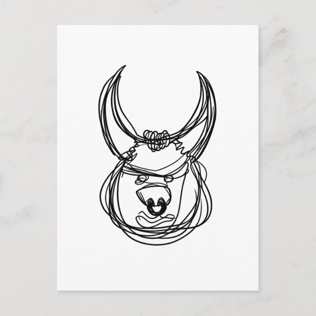 Postal Toro (Anverso)