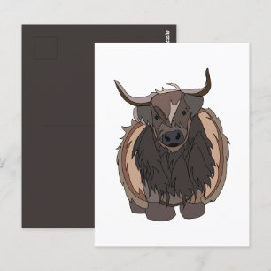 Postal Toro Ganado Toro