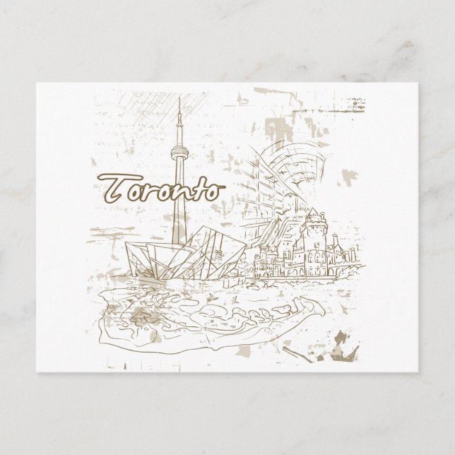 Postal Toronto (Anverso)