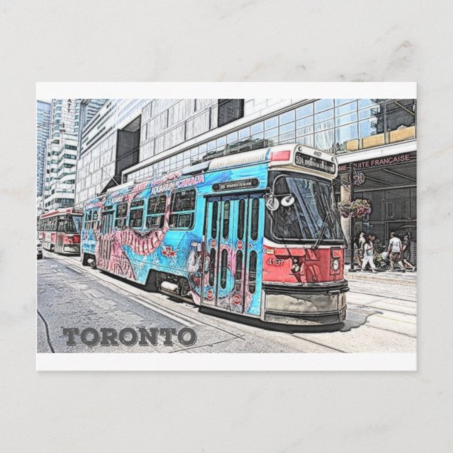 Postal Toronto (Anverso)