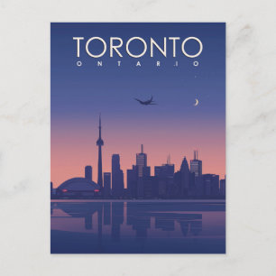 Postal Toronto al estilo vintage