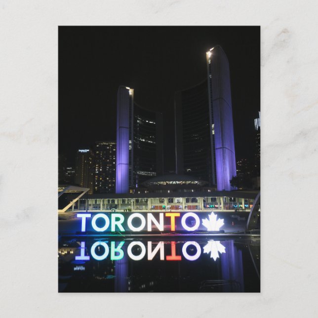 Postal Toronto, Canadá (Anverso)