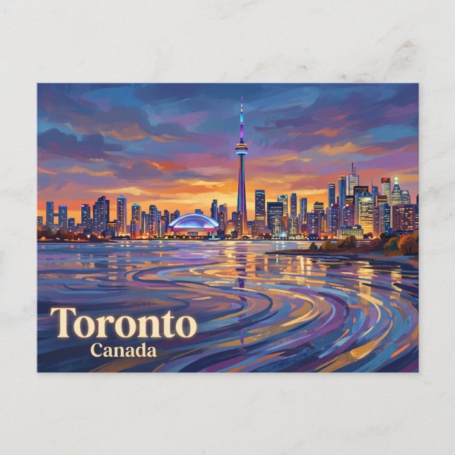 Postal Toronto Canadá (Anverso)