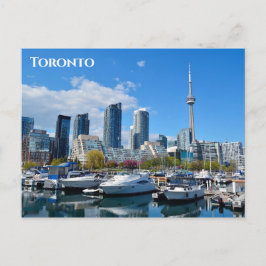 Postal Toronto Canada City Skyline Travel Photo