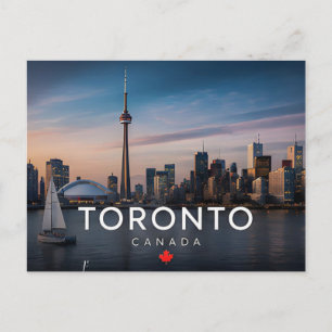 Postal Toronto Canadá Patrimonio Canadiense Vida Urbana �