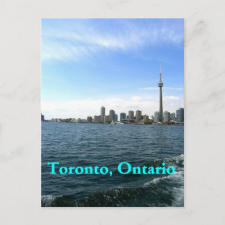 Postal Toronto Sky Line y CN Tower.