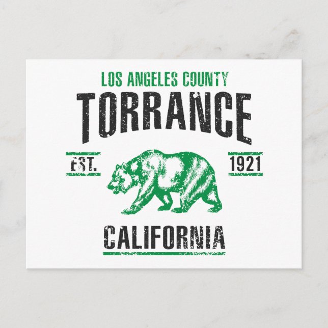 Postal Torrance (Anverso)
