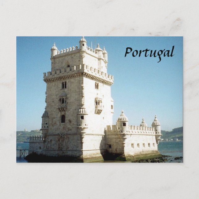 Postal torre belem (Anverso)