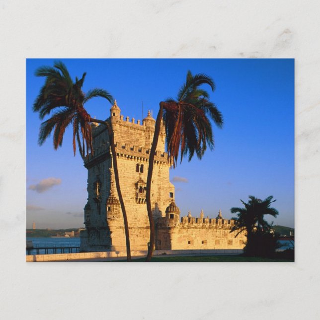 Postal Torre Belem Portugal (Anverso)