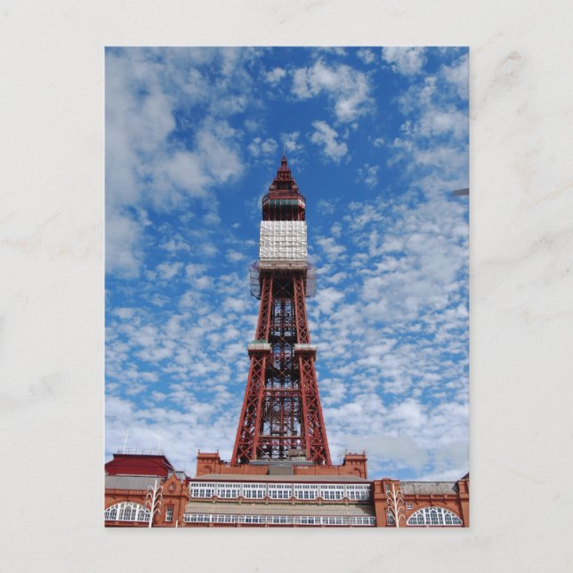 Postal Torre Blackpool (Anverso)