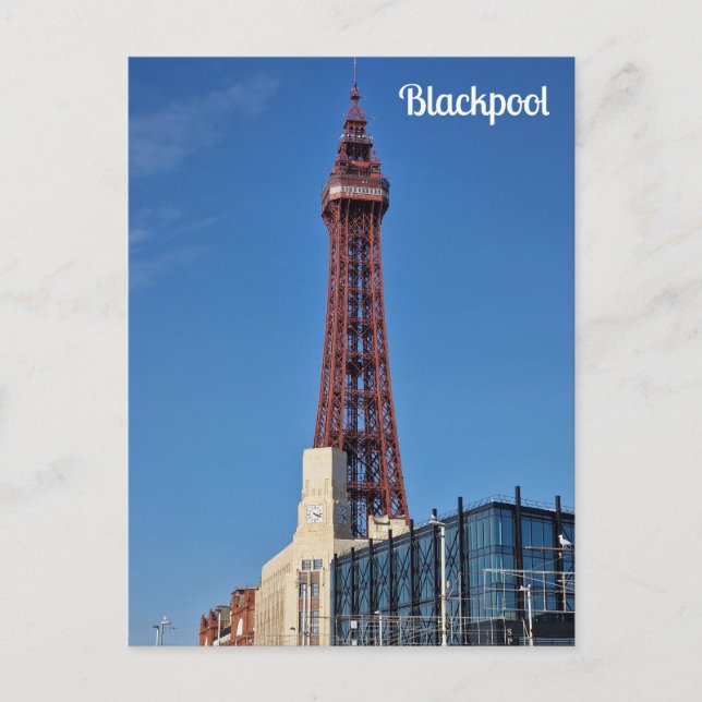 Postal Torre Blackpool (Anverso)