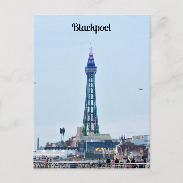 Postal Torre Blackpool (Anverso)