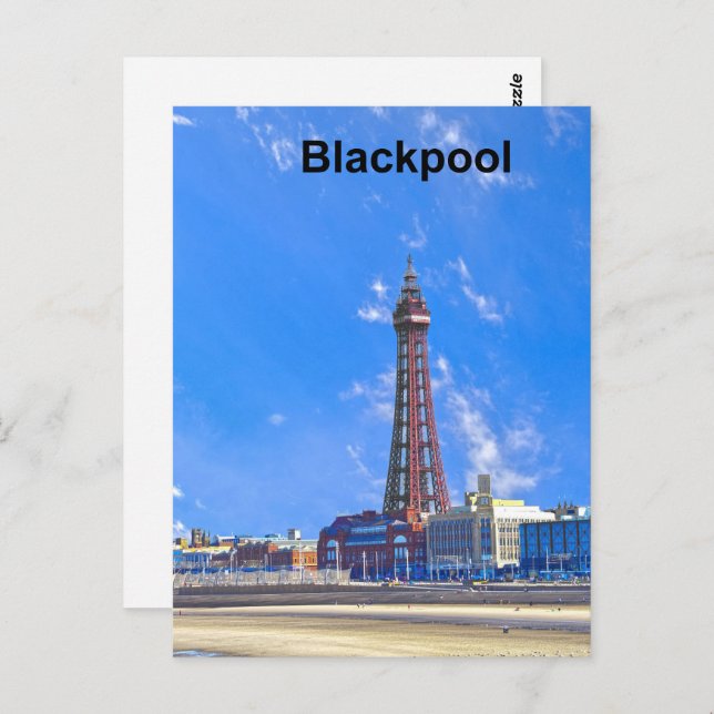 Postal Torre Blackpool (Anverso / Reverso)