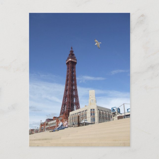 Postal Torre Blackpool (Anverso)
