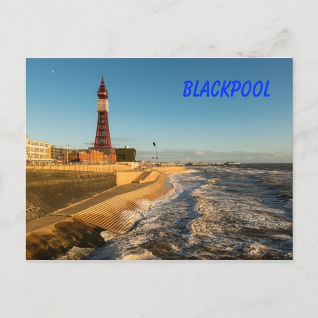 Postal Torre Blackpool (Anverso)