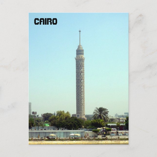 Postal torre cairo egypt (Anverso)