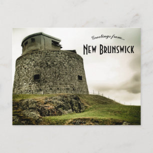 Postal Torre Carleton Martello Nuevo Brunswick Canadá