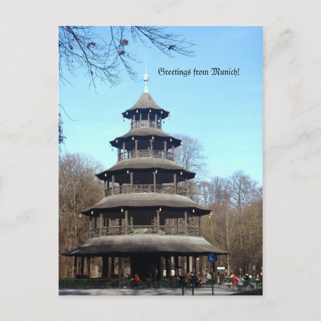 Postal Torre China (Chinesischer Turm) (Anverso)