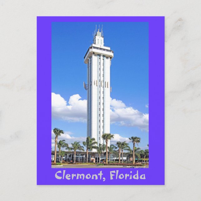 Postal Torre Citrus en Clermont Florida, Gem of Hills (Anverso)