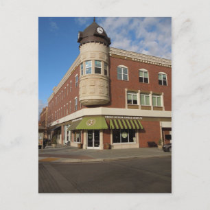 Postal Torre Clock, Centro de Paso Robles, California