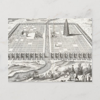 Postal Torre de Babel, Jardines colgantes de Babylon
