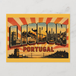 Postal Torre de Belém Lisboa Portugal