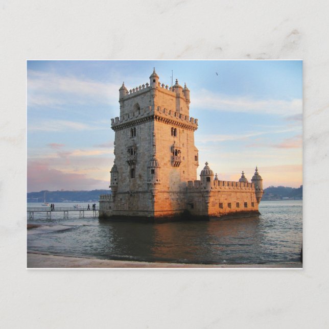 Postal Torre de Belém - Torre de Belem portugal (Anverso)
