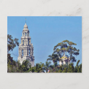 Postal Torre De California En Balboa Park San Diego