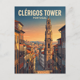 Postal Torre de Clérigos Portugal