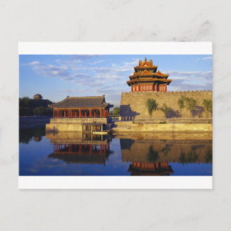 Postal Torre de Esquina de Ciudad Prohibida, Pekín, china