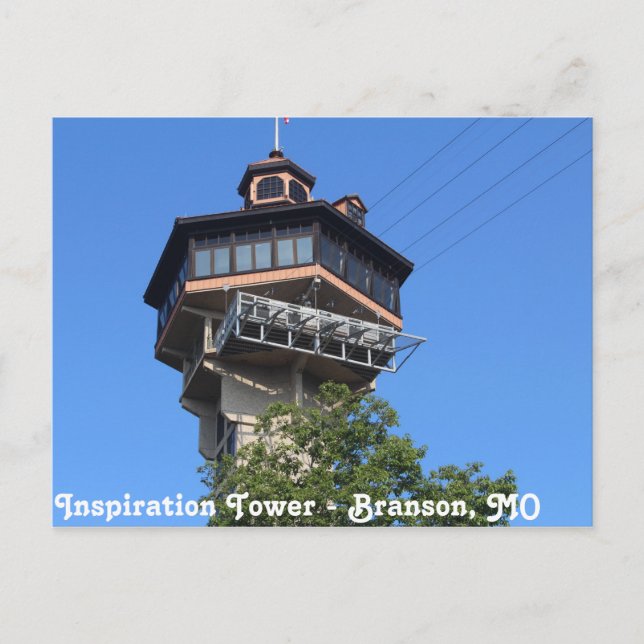 Postal Torre de inspiración (Anverso)