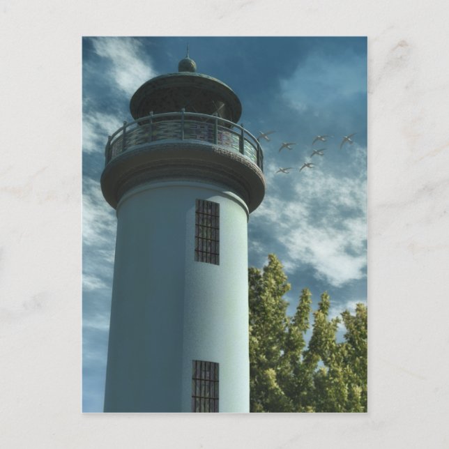 Postal Torre de la Casa de Luz (Anverso)