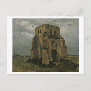 Postal Torre de la Iglesia Antigua Nuenen Van Gogh Bella