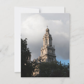 Postal Torre de la Iglesia Sainte-Trinité, París